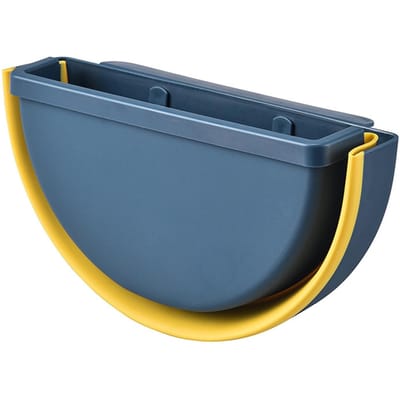 Plastic Opvouwbare Vuilnisbak Hangende Keuken Vuilnisbak gray