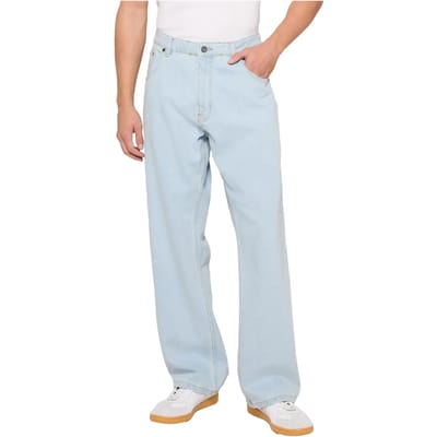 Rocawear - JJ Baggy Denim Broek rechte pijpen - Taille, 30 inch - Blauw