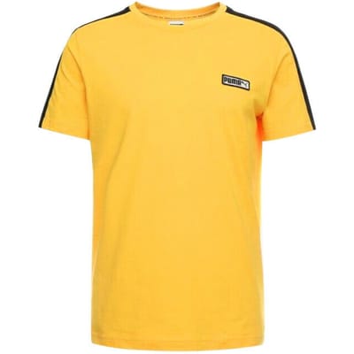 Puma Heren Spezial Tee Casual Merk-T-shirt Geel 576823 44 S