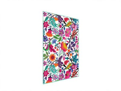 TMK ArtDeko - Snijplank - 35x52 cm - Bloemen - Veilig en Praktisch
