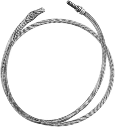 Pijpverstopper Verwijderaar - Afvoer Ontstopper - Sanitair Reinigen - Flexibel Verenstaal - 2 Meter - Zilver