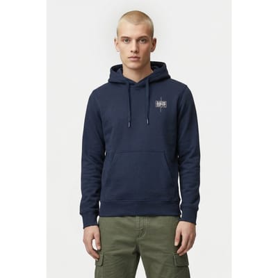 G-Star Logo Hooded Sweat L/s Sartho Blue Taglia: S | Felpe con cappuccio Outlet | Uomo | Blu