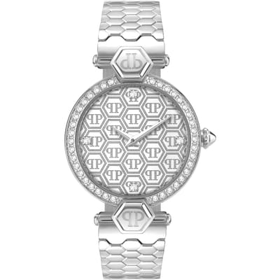 Philipp Plein - Dames Horloge Plein Couture - Zilver
