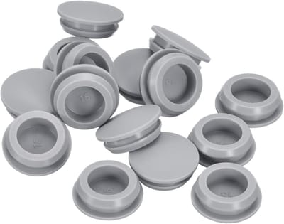 Siliconen Gatenstoppers - Rubberen Doppen - Gaten Afsluiten - Waterdicht & Flexibel - 145-155 mm - Grijs