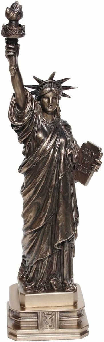 Veronese Design beeld/figuur - Vrijheidsbeeld - Statue of Liberty - (hxbxd) ca. 31,5cm x 10,5cm x 8,5cm