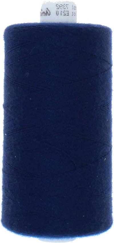 Naaigaren Polyester - Garen Rol - Kleding Repareren - Hoge Scheurweerstand - 1000 meter - Donkerblauw