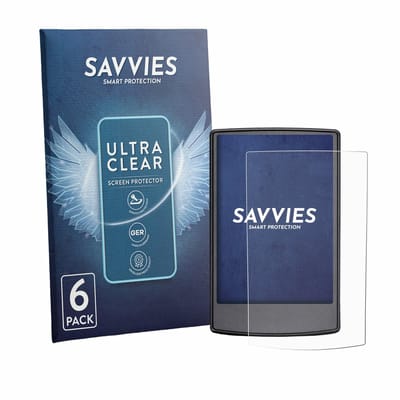 Savvies - Screenprotector voor Engwe Engine Pro 3.0 Boost - Folie Beschermfolie transparant 6 Stuks