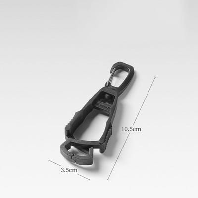 1 stuks handschoencliphanger multifunctionele tool draagbare plastic veiligheidshandschoenenhouder haakklem voor buiten wandelen kamperen