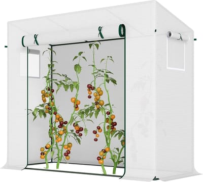 Broeikas voor Planten - Balkonkas Kweekkas - Groenten en Bloemen Kweken - UV-bestendige PE Hoes