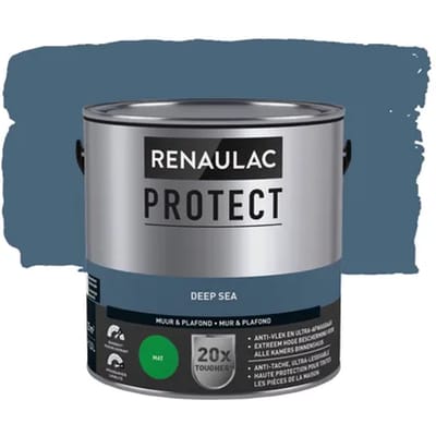Renaulac Protect Muurverf - Mat - Deep Sea - 2,5l