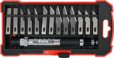 Yato - Precisie Mes Set - 14 Delig - T10 Staal - Aluminium Handvat