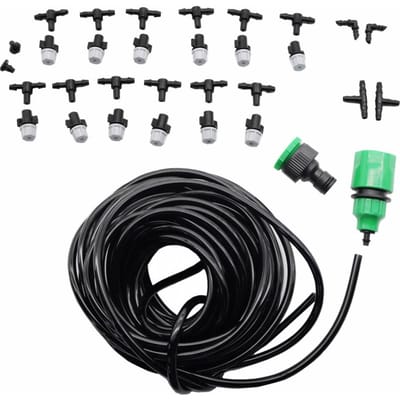Les buses de pulvérisation en plastique d'irrigation extérieure de pelouse de jardin de petite taille de 10m conviennent au refroidissement par pulvérisation