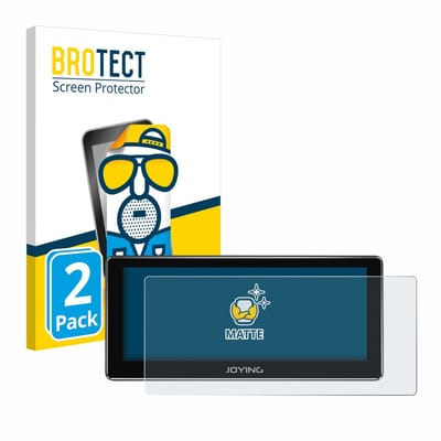 BROTECT - Screenprotector voor Joying 4G Car Radio 8.8" - Folie Beschermfolie matte 2 Stuks
