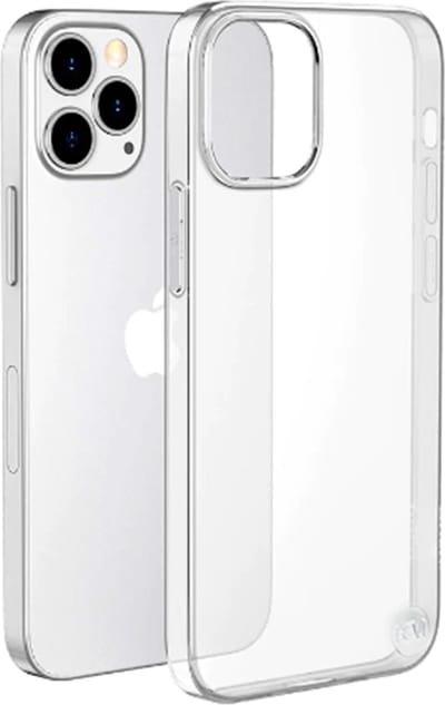 HEM Transparant Siliconen Hoesje Geschikt Voor iPhone 13 Pro – Flexibele TPU Backcover – Doorzichtig Telefoonhoesje