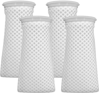 Filter Sokken - 3 Laags Filterdoek - Geschikt voor Zoetwater/Zeewater - 10,5 cm/4,1 inch - 2 Stuks - Waterzuivering
