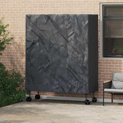 Tafeltennistafel hoes - Pingpong beschermhoes - Tafel beschermen - Waterdicht duurzaam materiaal - 165 x 70 x 185 cm - Zwart