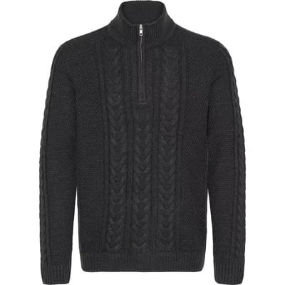 Blend - BHBASIM HALF ZIPP - Heren - Gebreide truien