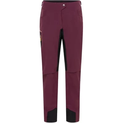 Vaude Bike Qimsa Light Softshell Broek Rood 44 Vrouw