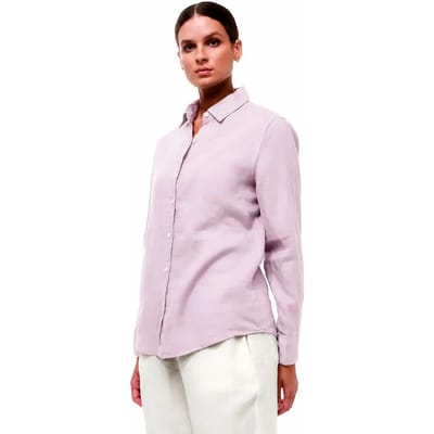Damenlinnen lange mouwen blouse Haris Cotton Essentials
