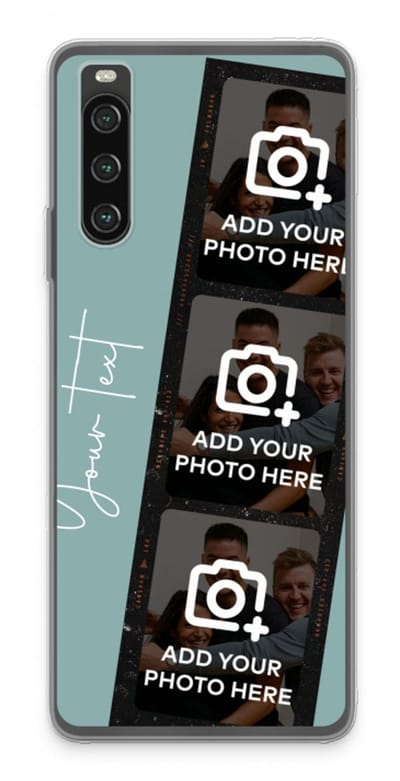 Gepersonaliseerd - Case Company® - Hoesje geschikt voor Sony Xperia 10 IV hoesje - Filmrol N°1 - Soft Cover Telefoonhoesje - Bescherming aan alle Kanten en Schermrand
