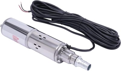 Diepbronpomp 180W 12V voor Tuin en Landbouw - Dompelpomp tot 34m Hoogte, Watertransport en Irrigatie