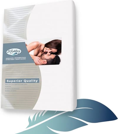 24-Bedding Waterdicht Molton Topper Hoeslaken - Topdek Hoeslaken 90x200 cm