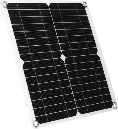 Flexibel Zonnepaneel - Draagbare Oplader - Buiten Opladen - Hoge Efficiëntie - 40W 18V - Zwart