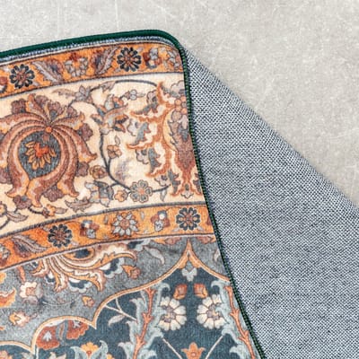FRAAI Rond vintage vloerkleed - Imagine Medaillon Rustiek | Rijk - Ø 240cm