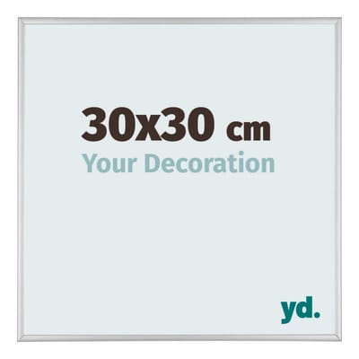 Your Decoration - Fotolijst 30x30 cm - Aluminium - Zilver Mat - Kent