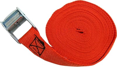 Spanband met Gesp - Sjorband Lading - Lading Zekeren - Zelfsluitende Gesp - 350 m x 25 mm - Violet