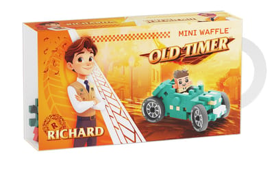 Mini wafel blokken old-timer Richard - Marioinex - vanaf 6 jaar