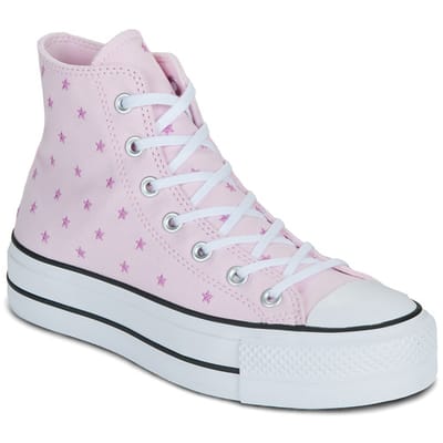 Hoge Sneakers Converse LIFT PLATFORM EMBROIDERED STARS
