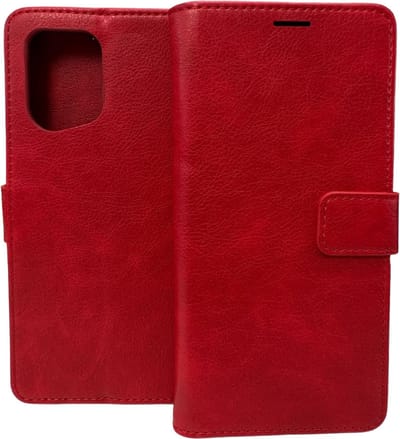 Portemonnee Book Case Hoesje Geschikt voor: Oppo Find X5 Pro - rood