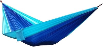 Draagbare hangmat - Kampeerhangmat Schommelbed - Ontspannen buiten - Lichtgewicht ontwerp - 10x10 mm - One Color