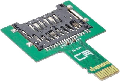 Geheugenkaart Extender - SD Kaart Adapter - Apparaat Uitbreiding - Ondersteunt Hoge Snelheden - 10x10x1 cm
