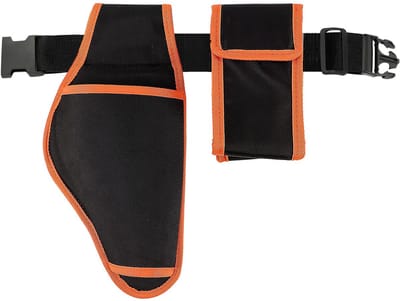 carmdering - Opberghoes - Snoeischaar Hoes - Gereedschapstas - Waterdicht oxforddoek, tweedelig, verstelbare riem, 17x9cm zakje - Voor 25-40mm snoeischaren - Beschermend & draagbaar