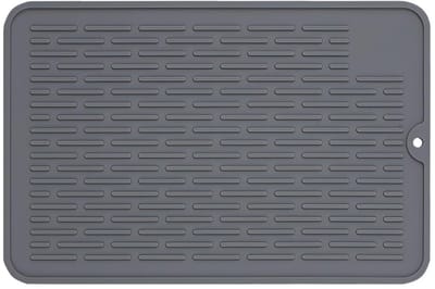 Dailygoods- Afwasmat Siliconen - Antislip - Opvouwbaar - Hittebestendig - Efficiënte Afvoer - Gemakkelijk Schoon te Maken - Afvoermat