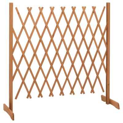vidaXL - Tuinlatwerk - 180x100 - cm - massief - vurenhout - oranje