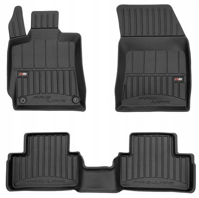 FROGUM PROLINE Automatten - Geschikt voor OPEL ASTRA L (vanaf 2021) - 3-delig - TPE Rubber - Zwart