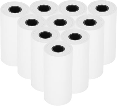 Dailygoods- Printerpapier A4 Wit - Thermisch Papier - Set van 10 Rollen - Eenvoudig te Installeren - Hoge Definitie Afdrukken - Geschikt voor Kindercamera