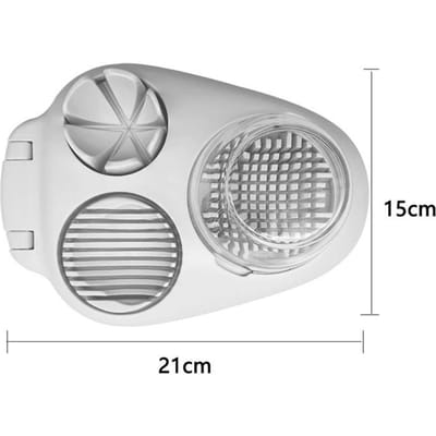 Coupe-tranchage multifonctionnel manuel en acier inoxydable pour Fruits et légumes, outil de cuisine pour avocats, trancheur d'œufs pratique