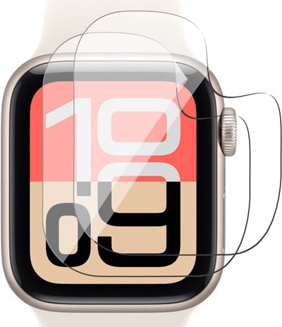 Screenprotector geschikt voor Apple Watch SE 3/2/1 40mm - 2x FlexGuard Screen Protector