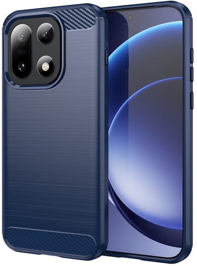 Coverup Hoesje - Geschikt voor OnePlus 15 Hoesje - Coverup Armor Brushed TPU Back Cover - Blauw