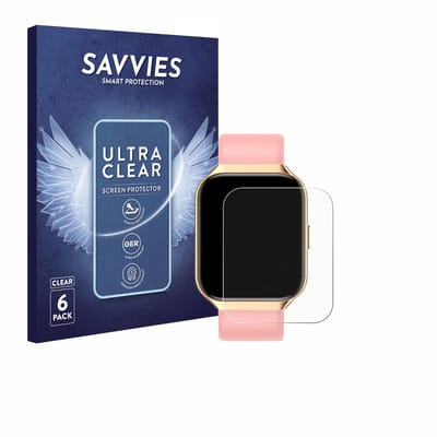 Savvies - Screenprotector voor taopodo P98-ALL 1.91" - Folie Beschermfolie transparant 6 Stuks