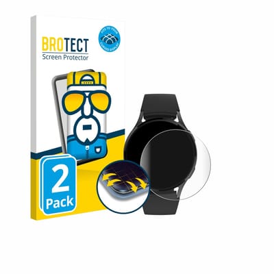BROTECT - Screenprotector voor Levowatch EDGY - Folie Beschermfolie transparant volledig dekking - 2 Stuks