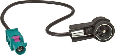 Fakra (M) Antenne Adapter Plug naar ISO (M) voor Audi, BMW, Citroen, Dacia, Fiat, Opel, Peugeot, Renault, Seat, Skoda, VW