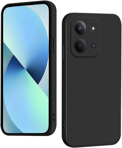 Hoesje Geschikt voor Xiaomi Redmi 15C - Zwart - Casemania Siliconen Back Cover met Camera Bescherming - Extra Stevig Val en Stootbescherming