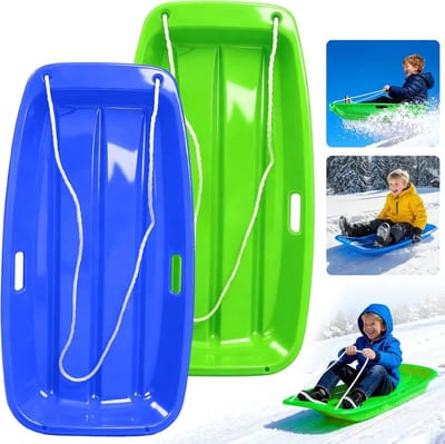 Stevige Sneeuwslee 89 cm voor Kinderen en Volwassenen - Winterspeelgoed