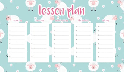 Wallvy - Magnetisch Lesrooster - 45x26cm - Drooguitwisbaar - Personalisatie Mogelijk