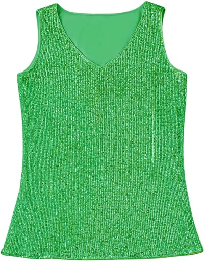 Livano Topje Dames - Kleding - Shirt - Blouse - Kort - Volwassen - Groen - Maat S